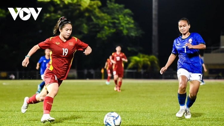 Vietnam overwhelm Cambodia in 2022 AFF Women’s Championship opener